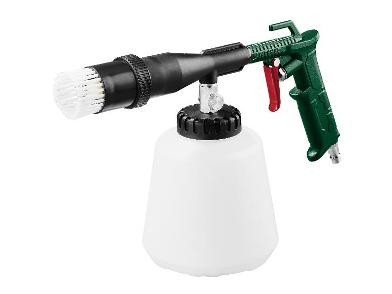 PARKSIDE® PDRP 6.2 B2 Pneumatikus tisztítópisztoly, 6,2 bar, 1000 ml, forgó kefés fejjel