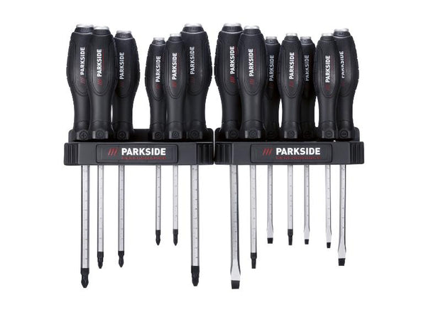 PARKSIDE PERFORMANCE® Véső csavarhúzó készlet mágneses fejekkel 15 részes