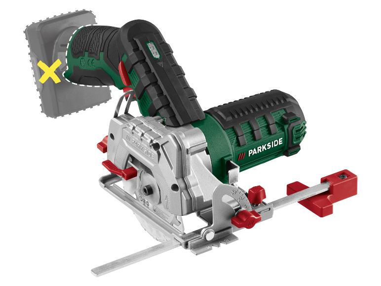 PARKSIDE® PHKSA 12 B3 akkus kézi körfűrész, 12 V, 85 mm – akku és töltő nélkül