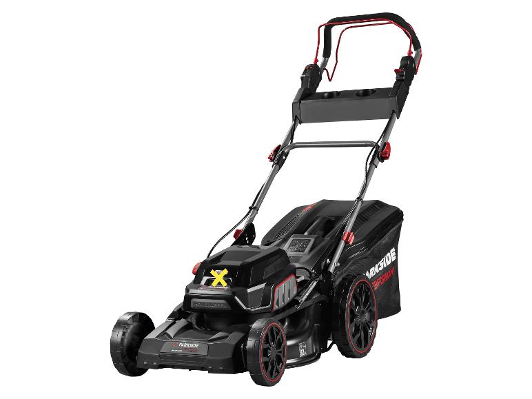 PARKSIDE PERFORMANCE® PPRMA 40-Li C3 Önjáró akkus fűnyíró, 40 V, 47 cm, 70 l, Brushless – akkumulátor nélkül