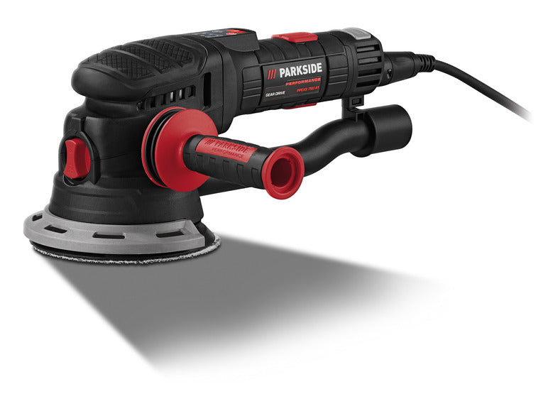 PARKSIDE PERFORMANCE® PPEXS 750 A1 Excentercsiszoló, 750 W, 150 mm, 6 fokozat, kofferral