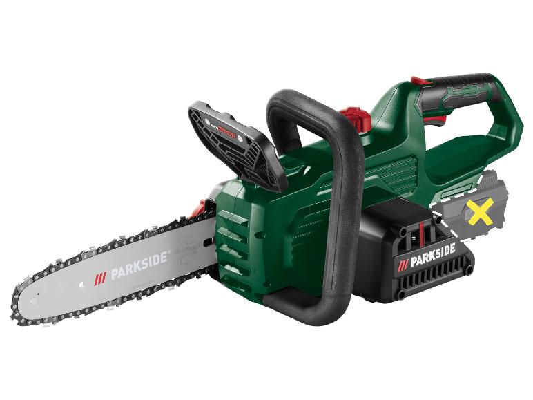 PARKSIDE® PAKS 20-Li F5 Akkus láncfűrész, 20 V, 23 cm, 10 m/s – akkumulátor nélkül