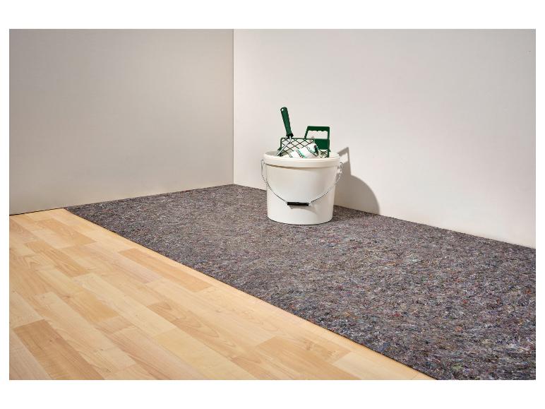 PARKSIDE® festő takarófilc, 1 × 10 m, csúszásmentes és vízálló hátoldallal