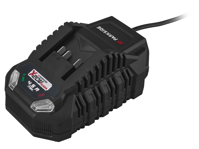 PARKSIDE® PLG 20 C3 Töltő (20 V/4,5 A) + PAP 204 A1 Akkumulátor (20 V/4 Ah)