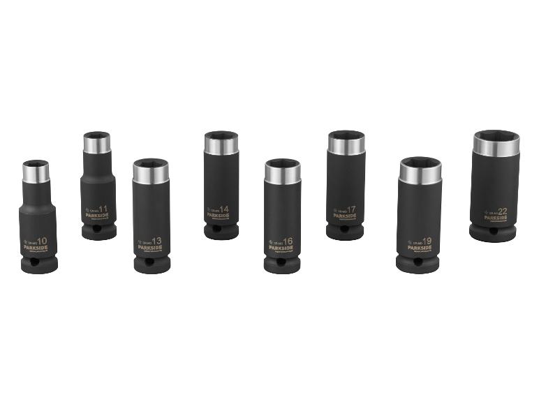 PARKSIDE PERFORMANCE® PSNP 8 C3 gépi dugókulcs készlet, 1/2", 8 részes