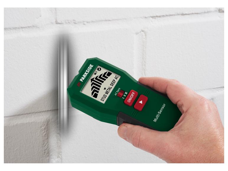 PARKSIDE® PMFD A3 Multifunkciós detektor vezeték-, fém-, fa- és üregkereséshez