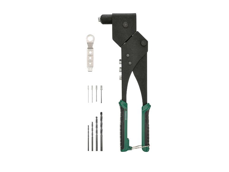 PARKSIDE® PBNZ 360 A1 popszegecselő fogó készlet, 70 részes, 360°-ban forgatható fejjel, tárolódobozban