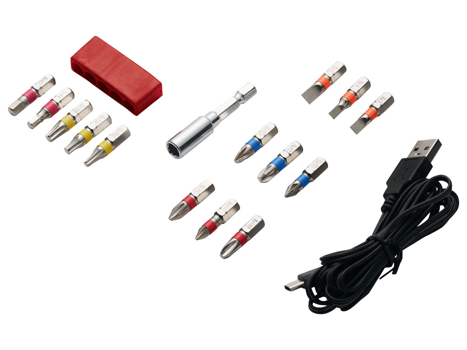PARKSIDE® Beépített Akkumulátoros Csavarhúzó Cserélhető Bitekkel Rapidfire 2.2