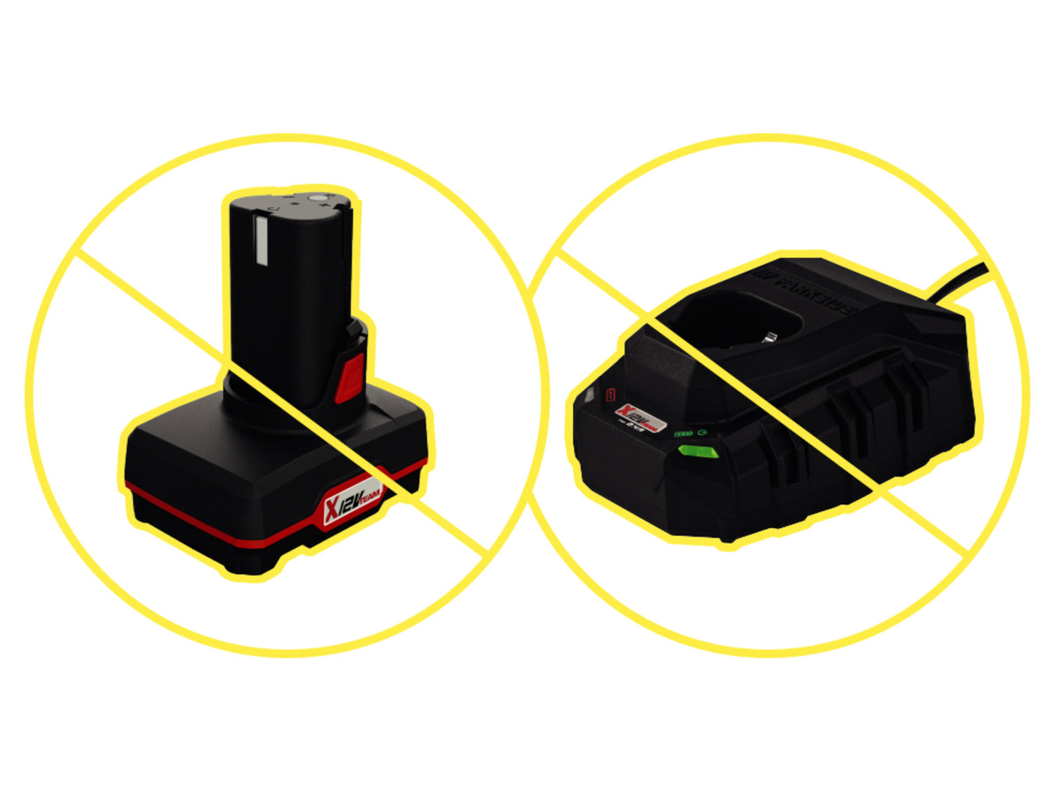 PARKSIDE® PWSA 12 C3 Akkus sarokcsiszoló - Akku nélkül töltő nélkül