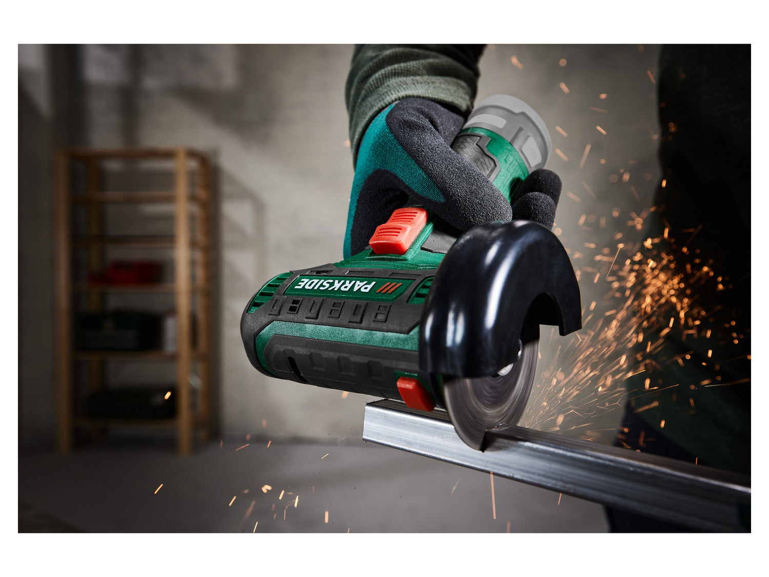 PARKSIDE® PWSA 12 C3 Akkus sarokcsiszoló - Akku nélkül töltő nélkül