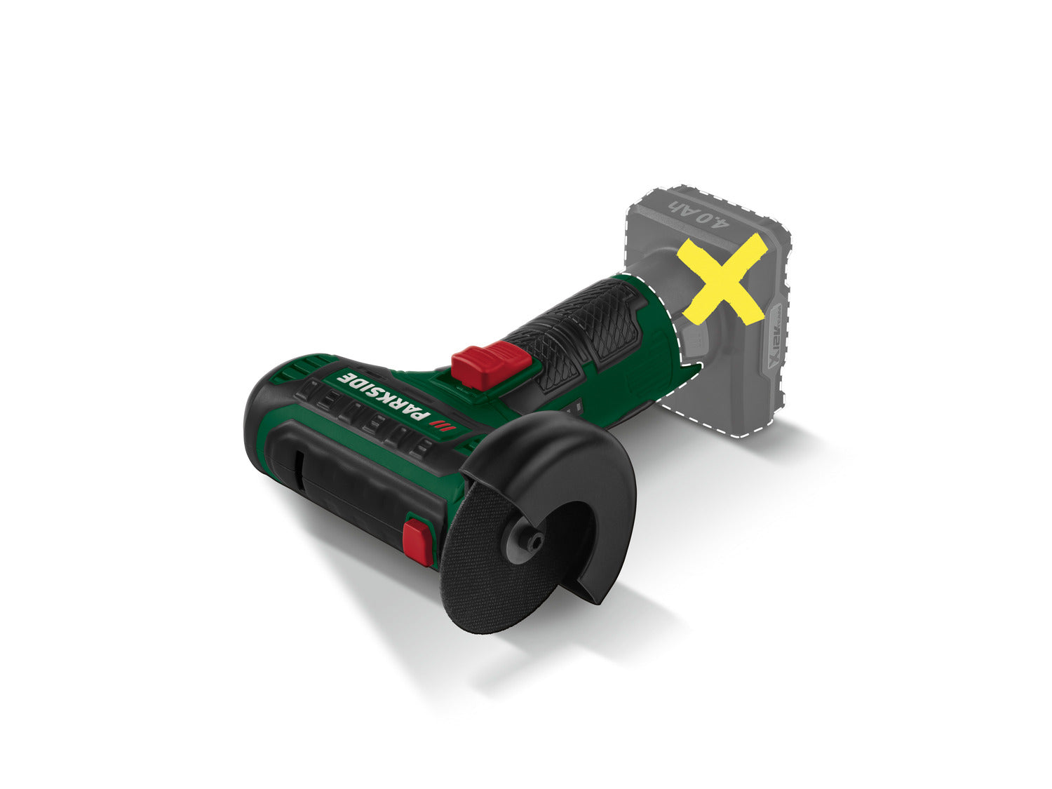 PARKSIDE® PWSA 12 C3 Akkus sarokcsiszoló - Akku nélkül töltő nélkül