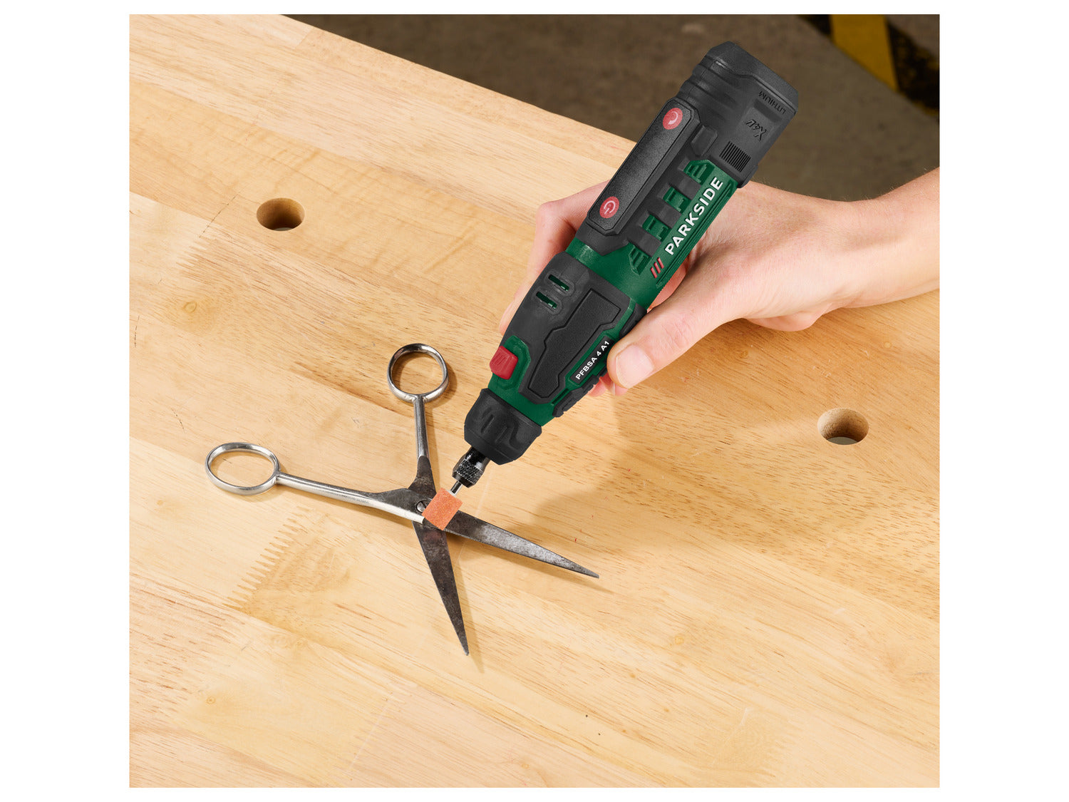 PARKSIDE® PFBSA 4 B1 vezeték nélküli finomfúró/csiszoló - 4 V