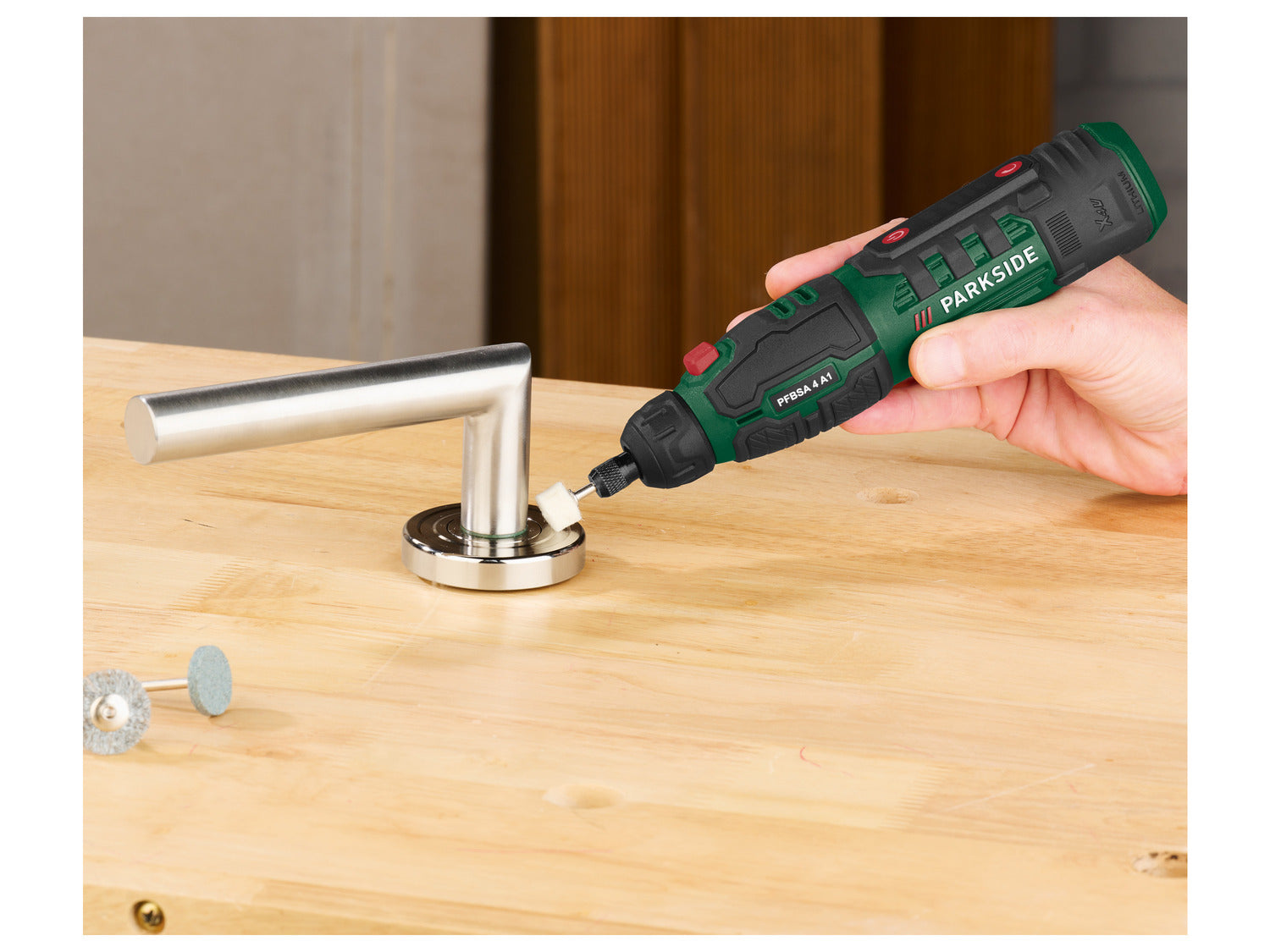 PARKSIDE® PFBSA 4 B1 vezeték nélküli finomfúró/csiszoló - 4 V