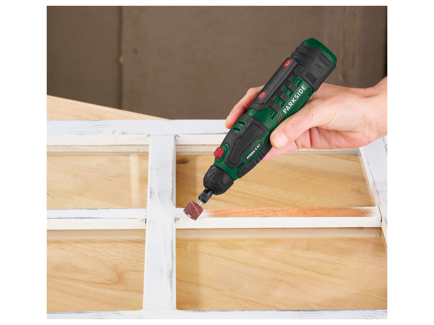 PARKSIDE® PFBSA 4 B1 vezeték nélküli finomfúró/csiszoló - 4 V