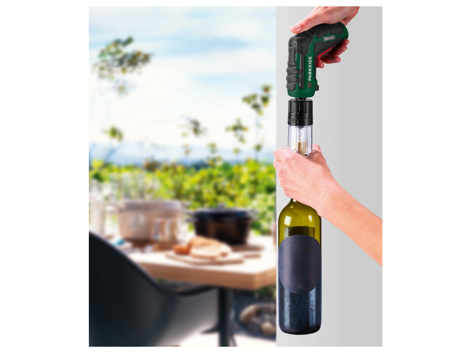PARKSIDE® PAS 4 D7 – 15 részes akkumulátoros csavarhúzó BBQ-kiegészítőkkel, díszdobozban - FAN Edition