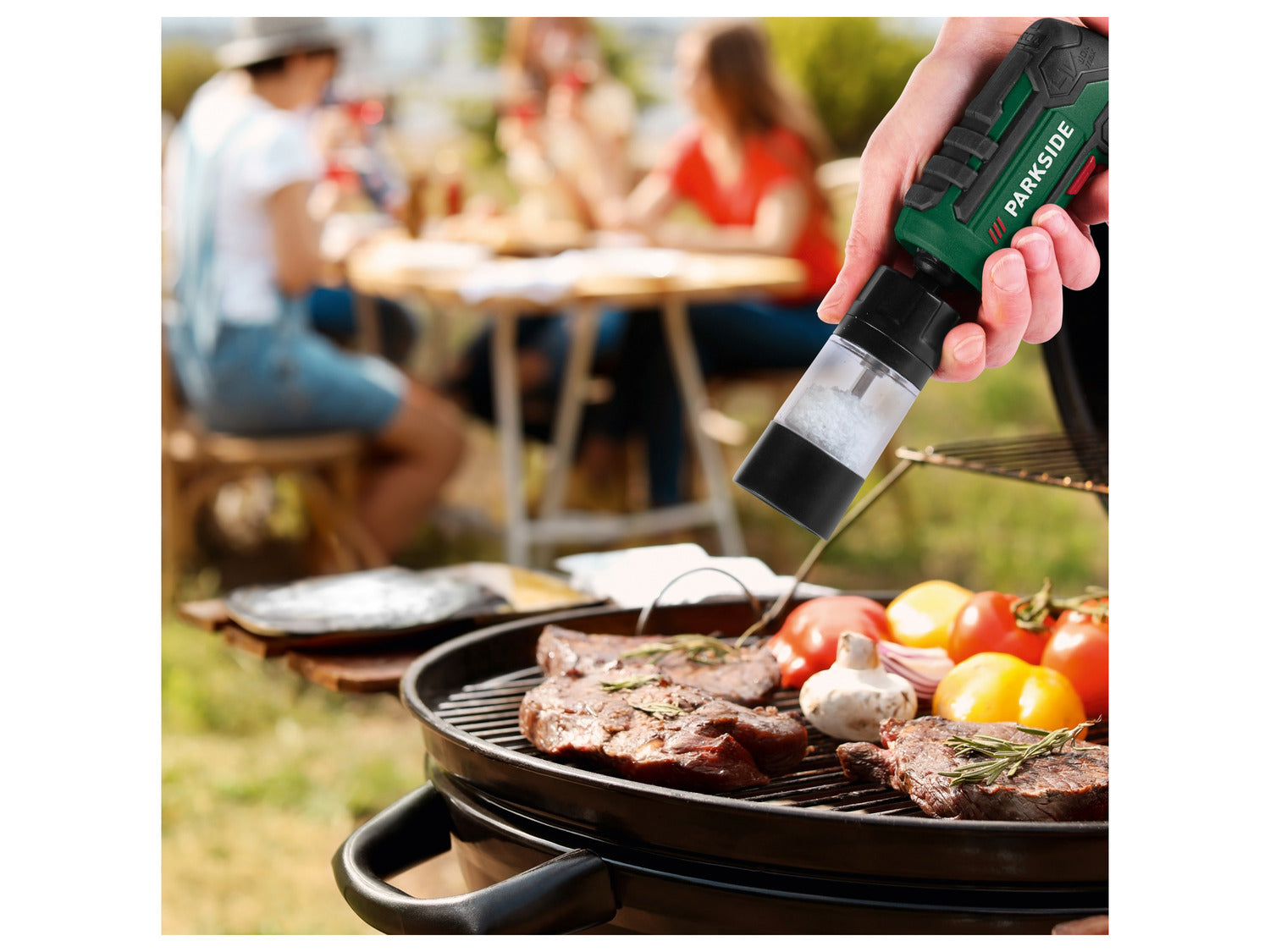 PARKSIDE® PAS 4 D7 – 15 részes akkumulátoros csavarhúzó BBQ-kiegészítőkkel, díszdobozban - FAN Edition