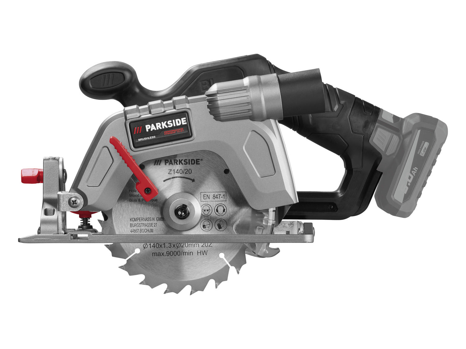 PARKSIDE® PHKSAP 12 A1 Akkus kézi körfűrész - (Akkumulátor nélkül)