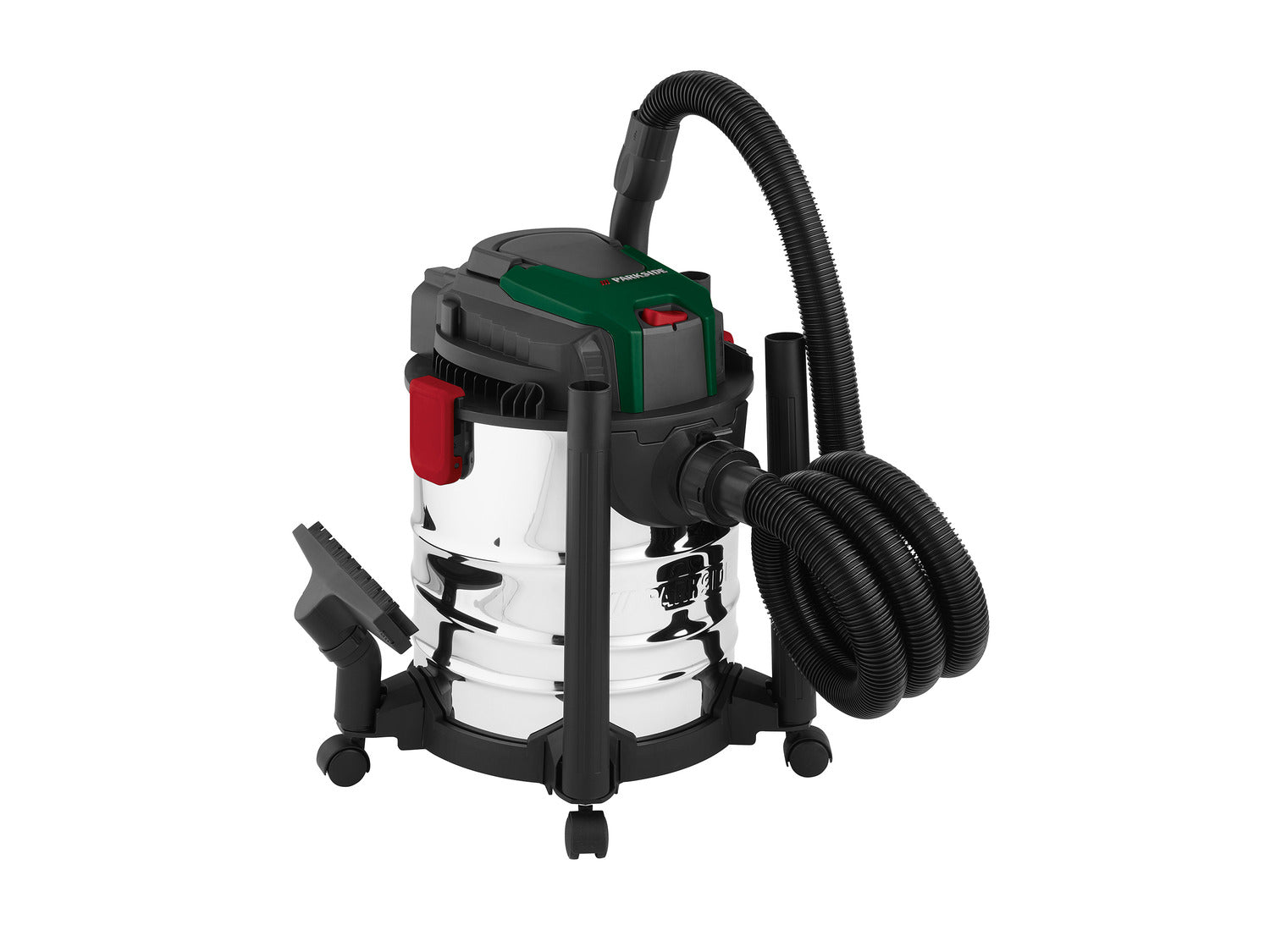 PARKSIDE® PWD 20 C3 Nedves-száraz porszívó 1300 W, 19,8 L – rozsdamentes acéltartállyal