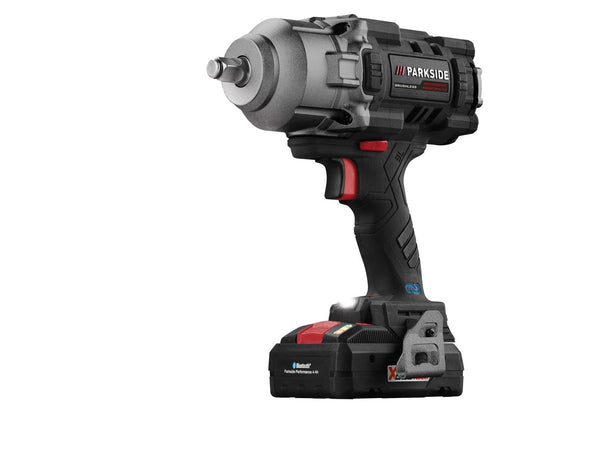 PARKSIDE PERFORMANCE® PASSP 20-Li C4 Akkus ütvecsavarozó tartozékokkal 20 V akkumulátorral és töltővel