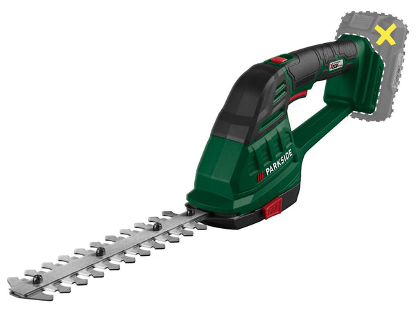 PARKSIDE® PAGS 20-Li A1 20 V 2 az 1-ben akkus fű- és bokornyíró (Akkumulátor és töltő nélkül)