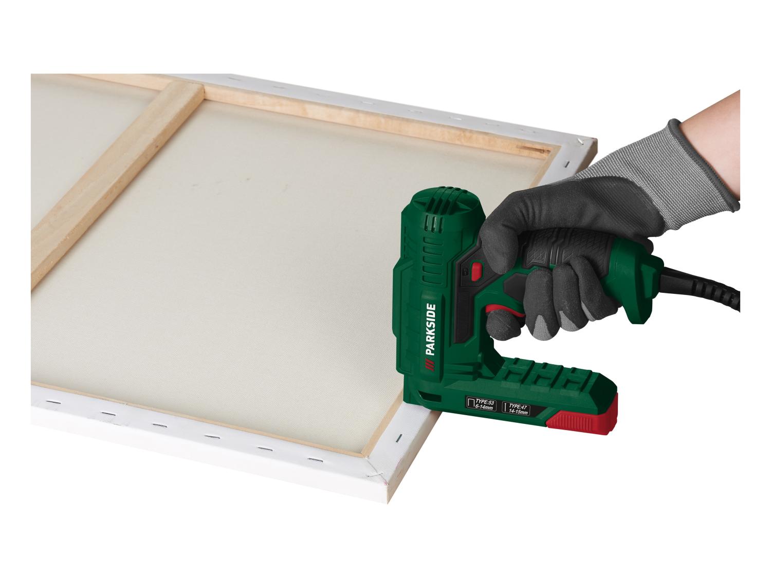 PARKSIDE® PHET 15 C2 elektromos tűző- és szögbelövő – kapcsokkal és szögekkel