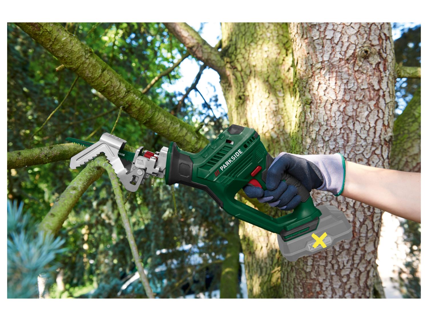 PARKSIDE® PASA 20-Li D3 Akku ágvágó fűrész 20 V - akkumulátor és töltő nélkül