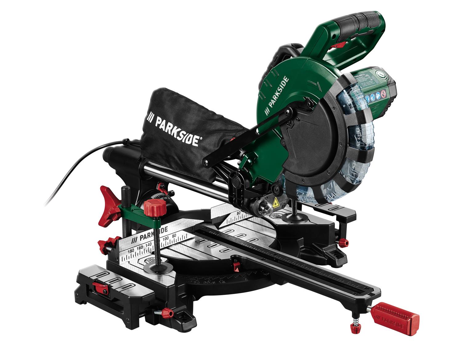 PARKSIDE® PZKS 2000 C3 kihajló/állítható fejű asztali gérvágó – precíz vágás fához és műanyaghoz