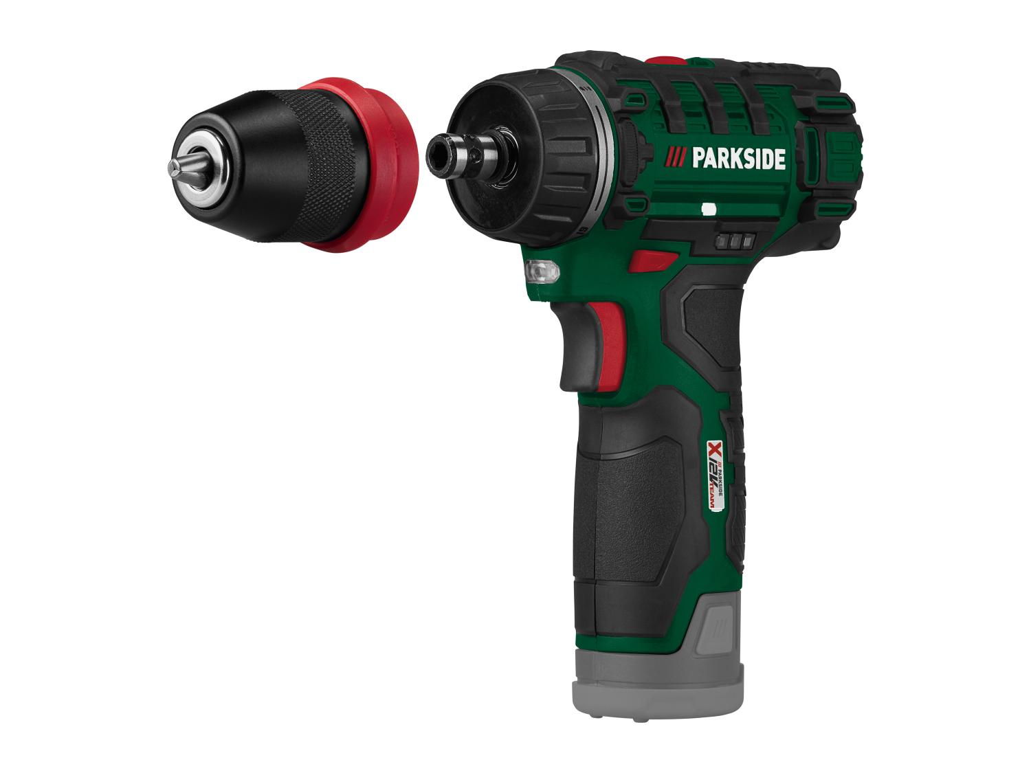 PARKSIDE® PBSA 12 E4 Akkus fúró-csavarozó 12 V - (Akkumulátor és töltő nélkül)