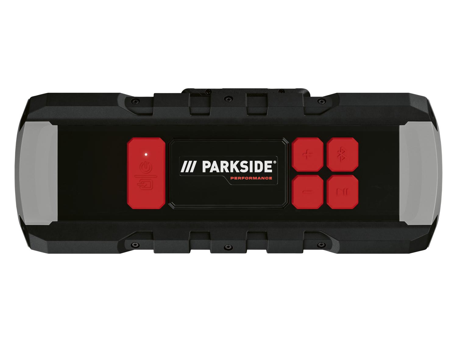 PARKSIDE PERFORMANCE® PBL 40 A1 – Akkumulátoros Bluetooth® építési hangszóró (akku nélkül)