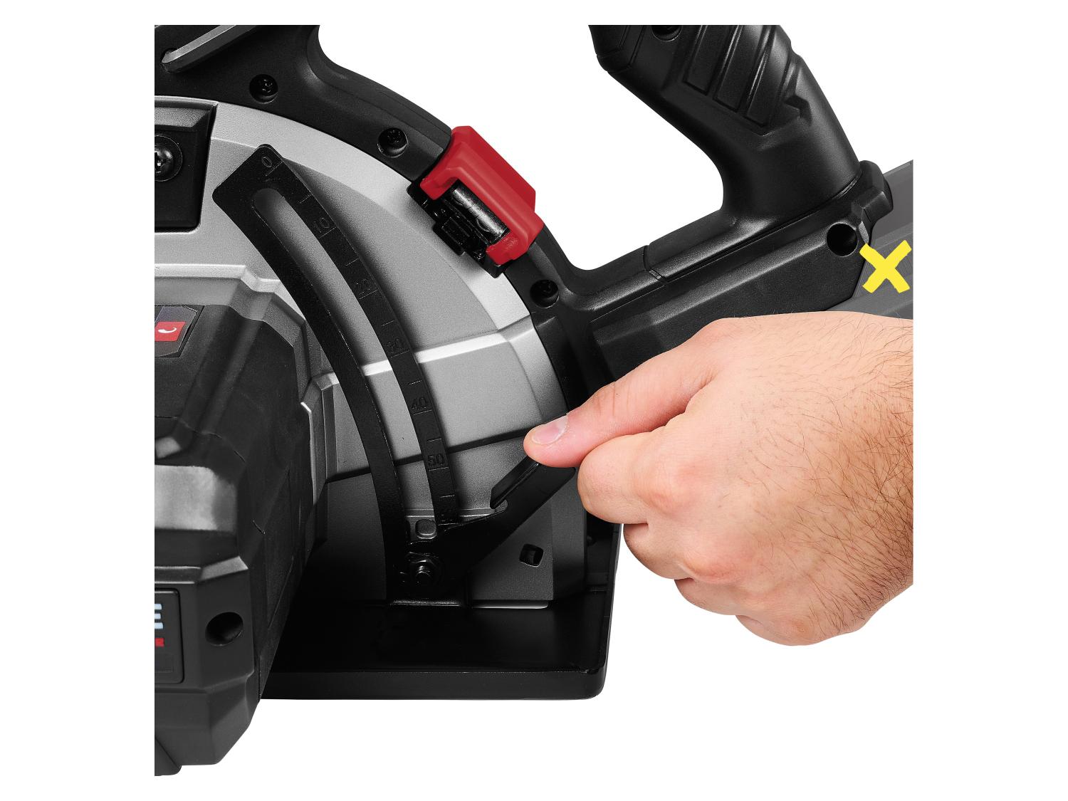 PARKSIDE PERFORMANCE® Aku kézi fém körfűrész PPMSA 20-Li A1 (akku és töltő nélkül)