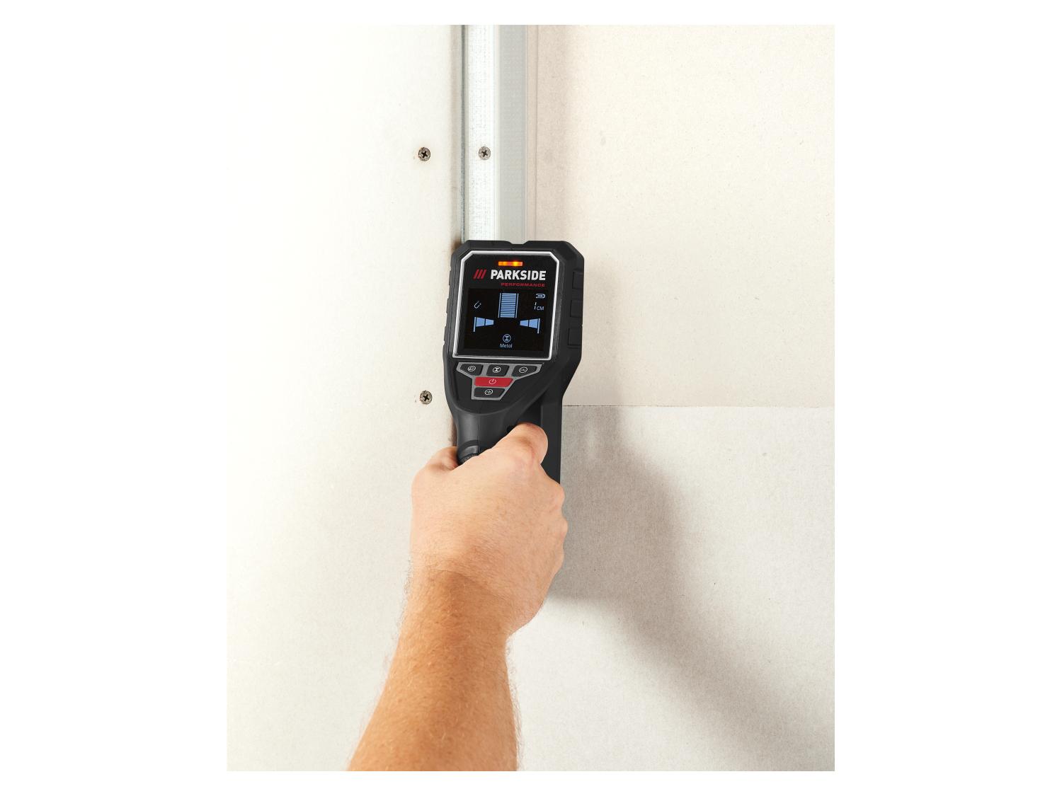 PARKSIDE® PERFORMANCE - Falvizsgáló és vezetékdetektor, LCD kijelzővel és tárolótáskával - PPOG 120 A1