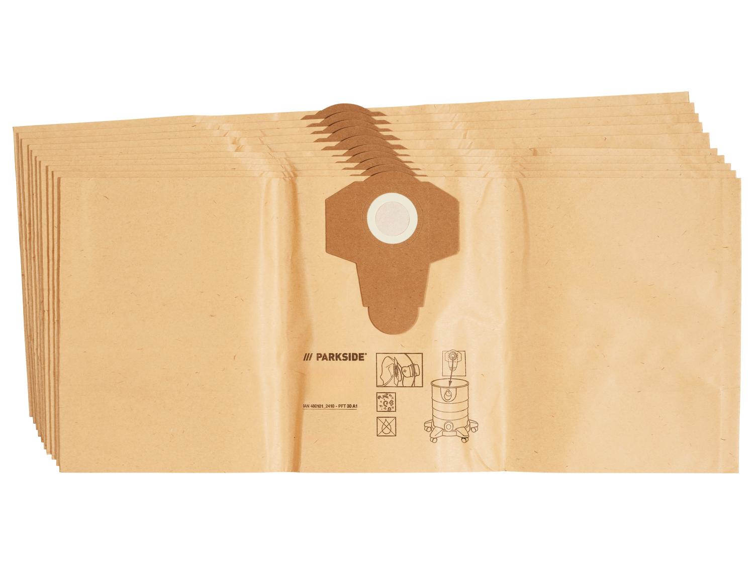 PARKSIDE® PFT 30 A1 Szűrőzacskó 10 db-os FSC készlet