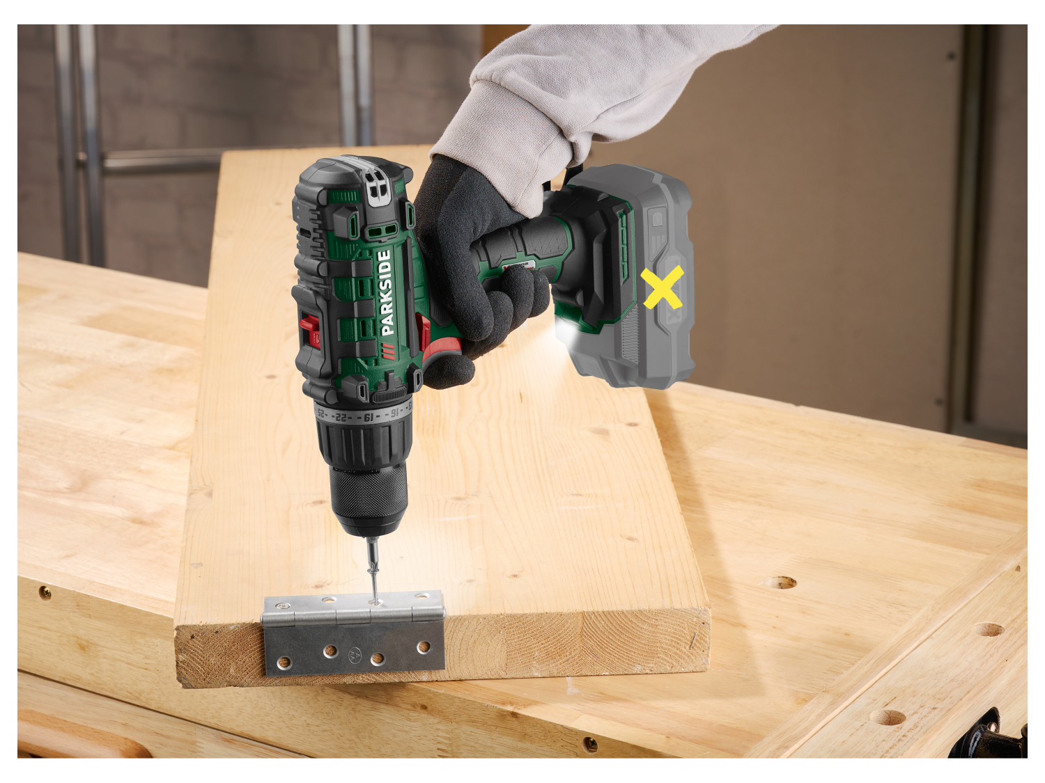 PARKSIDE® PABS 20 Li I9 akkumulátoros fúró-csavarozó (akku és töltő nélkül)