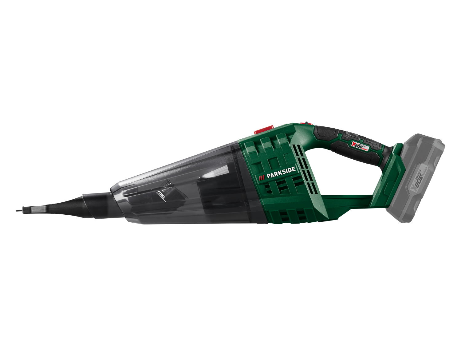 PARKSIDE® PHSSA 20-Li D2 – 20 V vezeték nélküli kézi porszívó (akku és töltő nélkül)