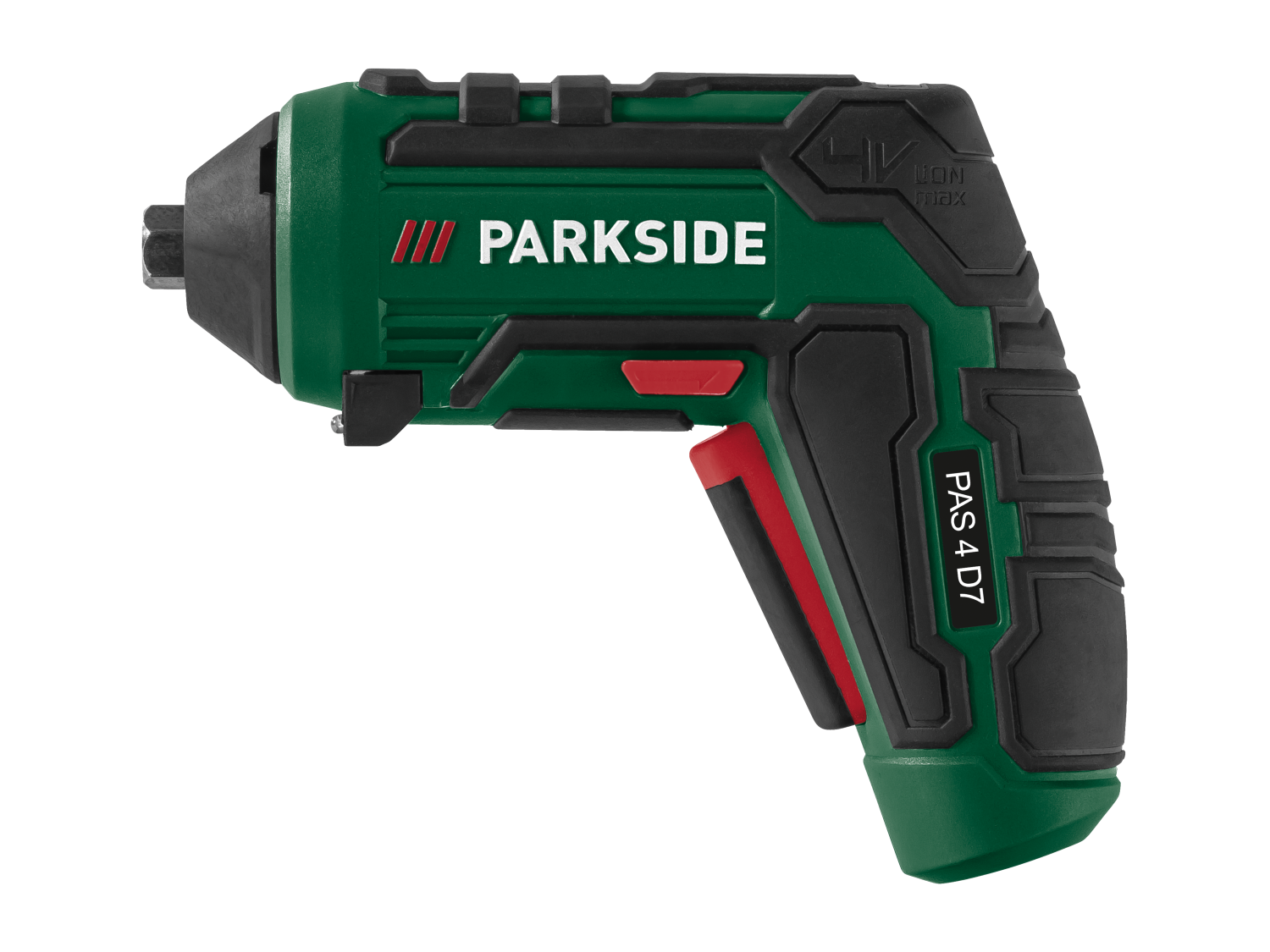 PARKSIDE® PAS 4 D7 – 4 V akkus csavarhúzó (USB-C, 15 részes bitkészlet)