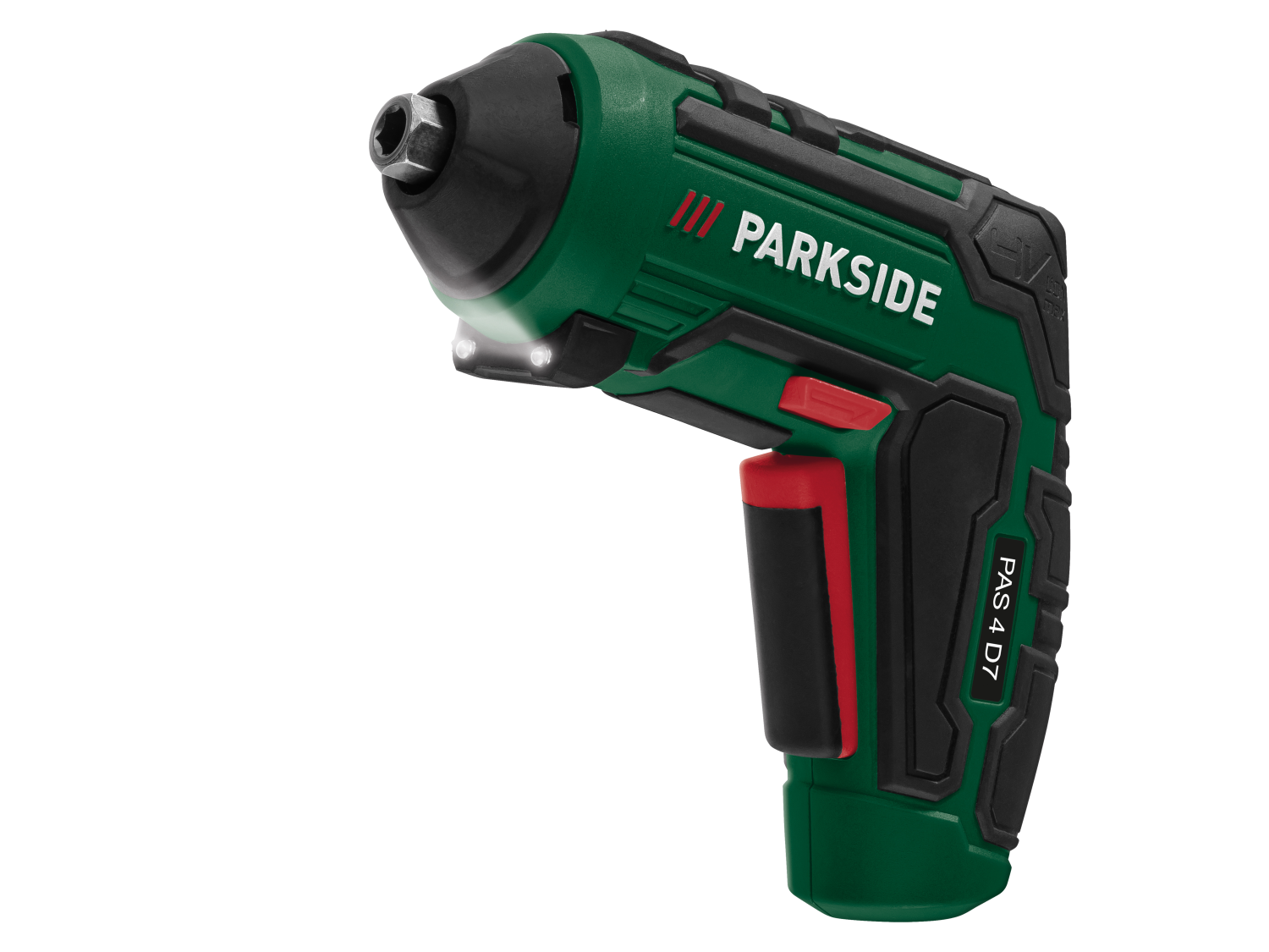 PARKSIDE® PAS 4 D7 – 4 V akkus csavarhúzó (USB-C, 15 részes bitkészlet)