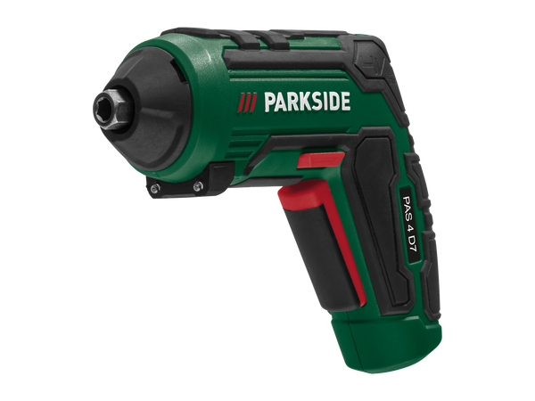 PARKSIDE® PAS 4 D7 – 4 V akkus csavarhúzó (USB-C, 15 részes bitkészlet)