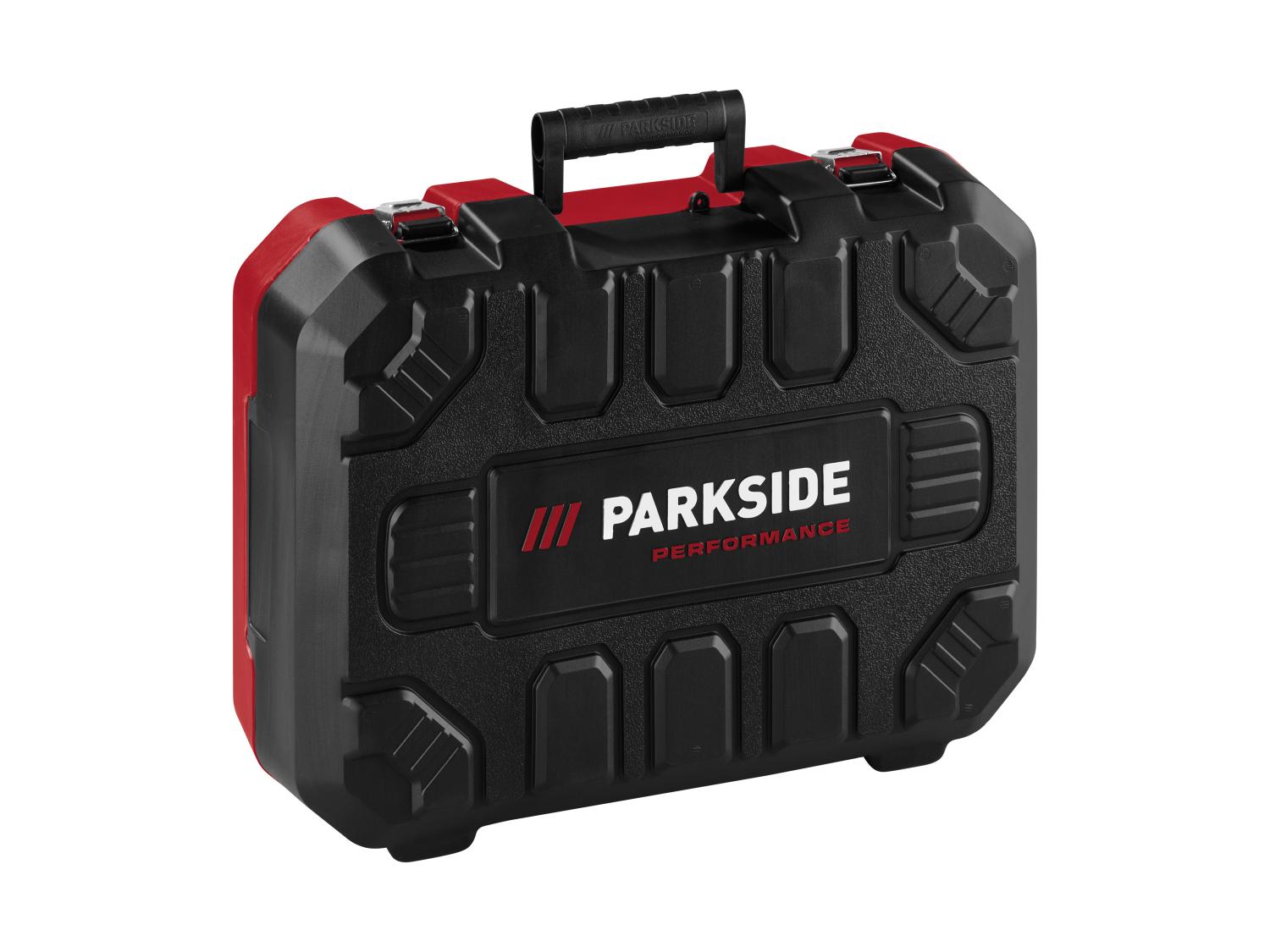 PARKSIDE PERFORMANCE® PWSAP 20-Li F6 akkus sarokcsiszoló – 20 V, Starter Kit