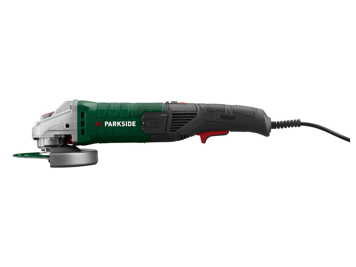 PARKSIDE® PWS 125 I9 sarokcsiszoló, 1200 W, 6 sebességfokozat, 125 mm-es tárcsa