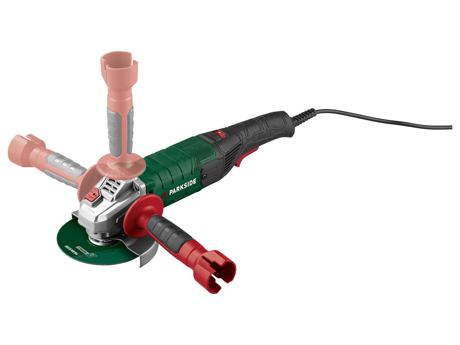 PARKSIDE® PWS 125 I9 sarokcsiszoló, 1200 W, 6 sebességfokozat, 125 mm-es tárcsa