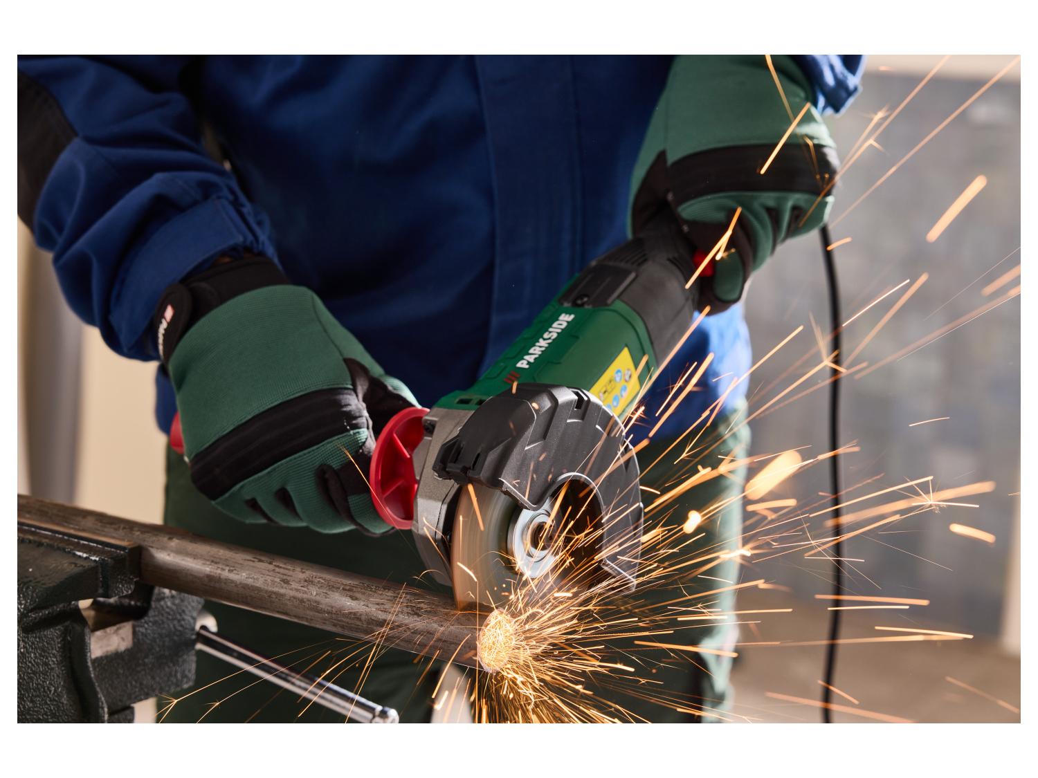 PARKSIDE® PWS 125 I9 sarokcsiszoló, 1200 W, 6 sebességfokozat, 125 mm-es tárcsa