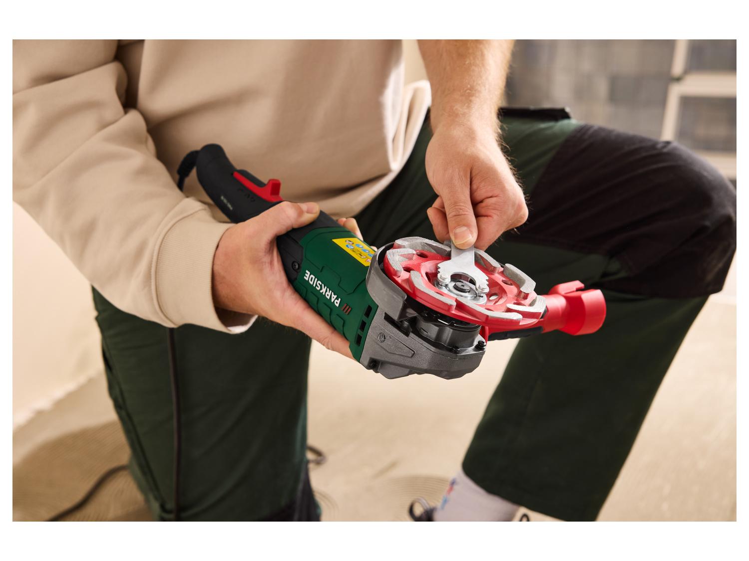 PARKSIDE® PWS 125 I9 sarokcsiszoló, 1200 W, 6 sebességfokozat, 125 mm-es tárcsa