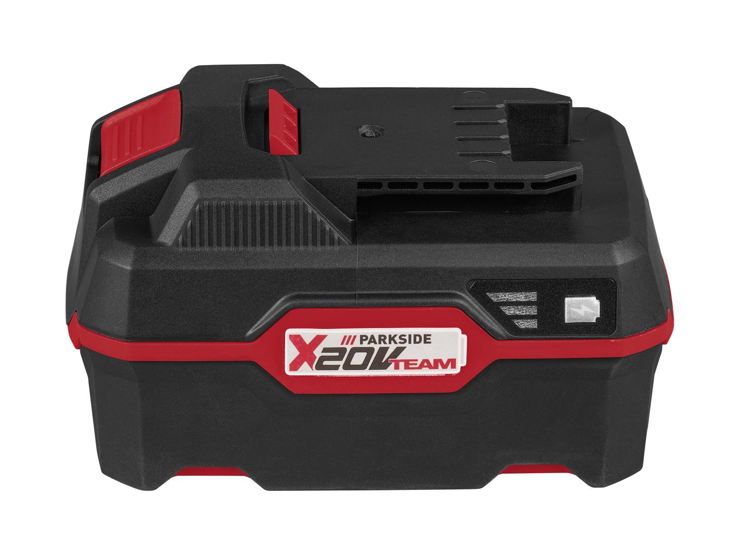 PARKSIDE® PASSK 20-Li C4 Akkumulátoros ütvecsavarozó szett (20 V, 4 Ah akkumulátor + 4,5 A gyorstöltő)