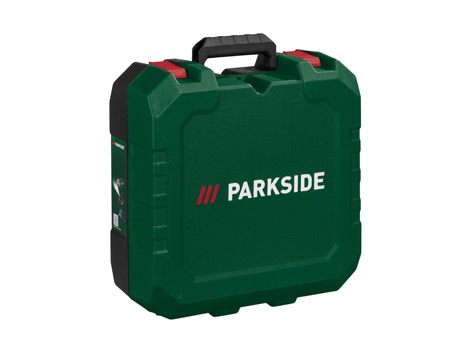 PARKSIDE® PASSK 20-Li C4 Akkumulátoros ütvecsavarozó szett (20 V, 4 Ah akkumulátor + 4,5 A gyorstöltő)
