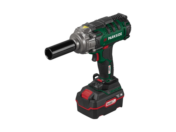 PARKSIDE® PASSK 20-Li C4 Akkumulátoros ütvecsavarozó szett (20 V, 4 Ah akkumulátor + 4,5 A gyorstöltő)