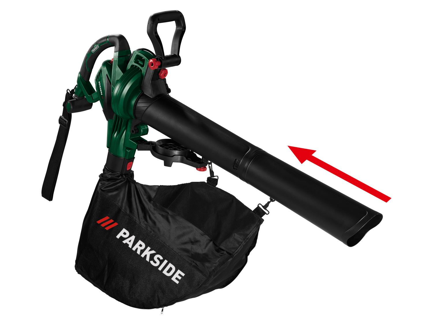 PARKSIDE® PELSB 3000 A1 elektromos lombszívó és lombfúvó – 3000 W