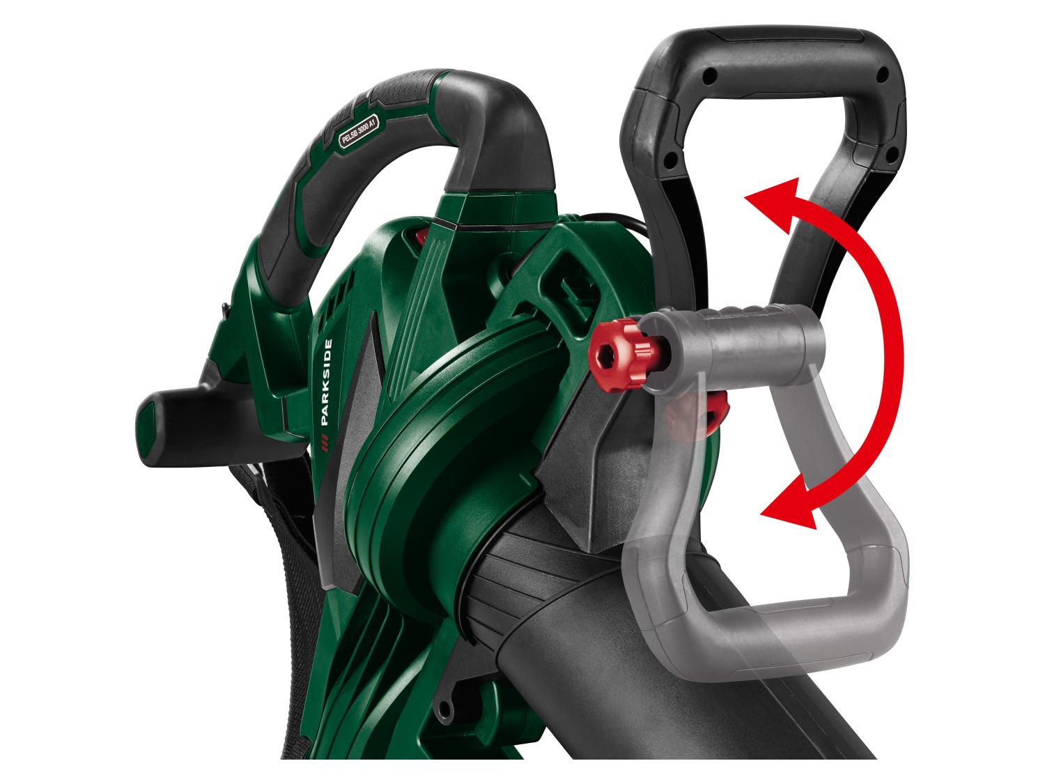 PARKSIDE® PELSB 3000 A1 elektromos lombszívó és lombfúvó – 3000 W