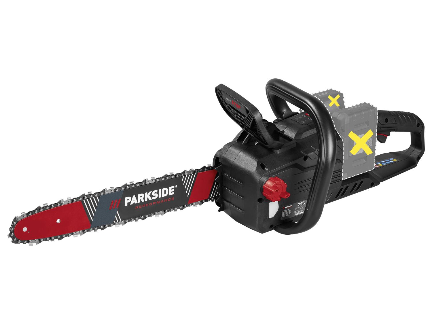 PARKSIDE PERFORMANCE® PPKSA 40-Li B2 - Akkumulátoros láncfűrész , 40 V – akku és töltő nélkül