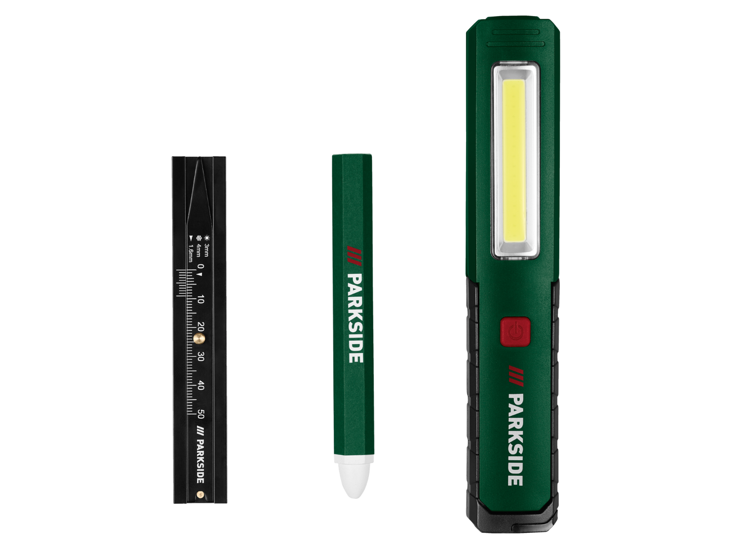 PARKSIDE® 6 részes autószerszám készlet – keresztemelő kulccsal, térdpárnával és LED-lámpával