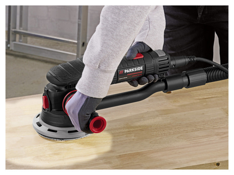 PARKSIDE PERFORMANCE® PPEXS 750 A1 Excentercsiszoló, 750 W, 150 mm, 6 fokozat, kofferral